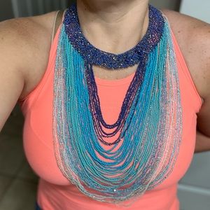 NWT Chico’s multi-strand statement necklace